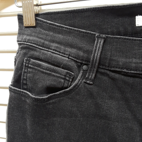 Pacsun Women 27 size High Rise Jegging Black Distressed Denim Jeans - Picture 6 of 14